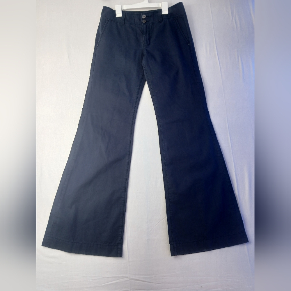 7‎ For All Mankind Blue Khaki Pants Size 28 Ginger
